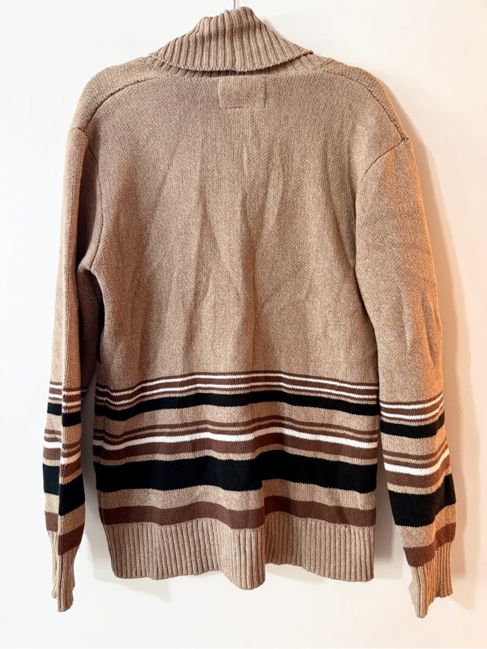 Wrangler Montana Cardigan Horse Brown Size Small - Picture 6 of 8